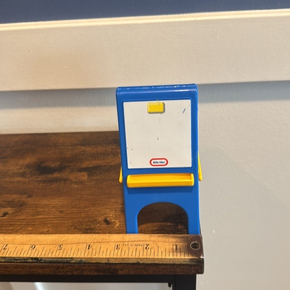 VINTAGE LITTLE TIKES EASEL PLAY ROOM TOY FOR DOLLHOUSE - Picture 7 of 7